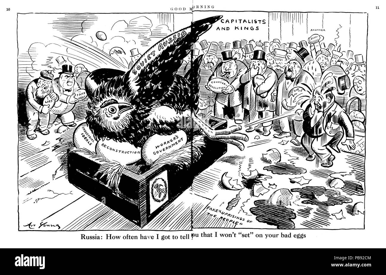 773 Wie oft habe ich euch zu sagen, durch Kunst Junge Stockfoto