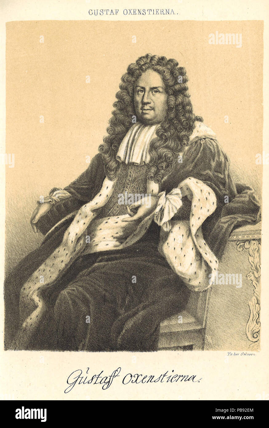 1147 Oxenstierna, Gustaf Stockfoto