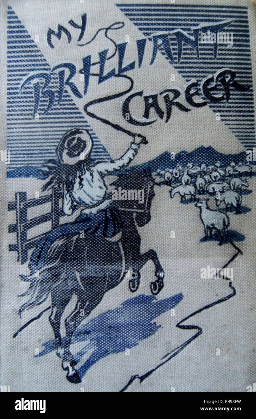 1078 My-brillanten Karriere-1.-Edition - Abdeckung - Meilen - Franklin Stockfoto