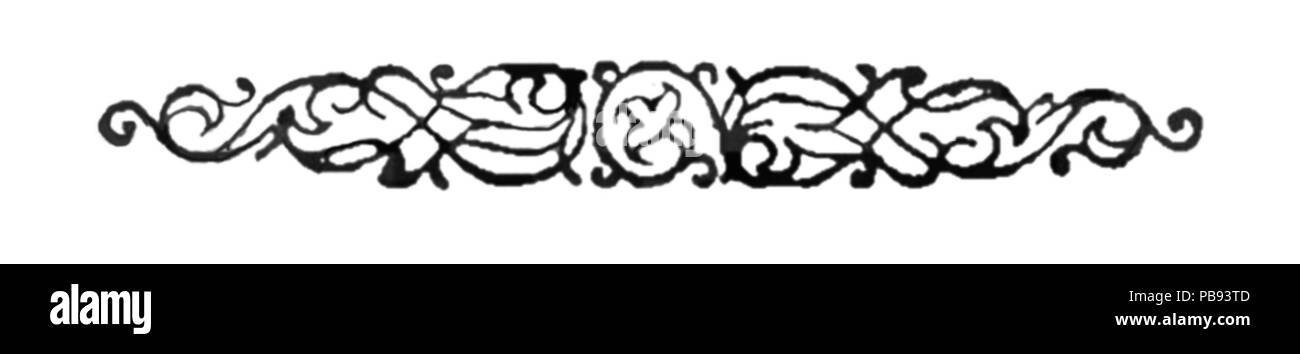 1111 Noc letnia Ornament 6 Stockfoto