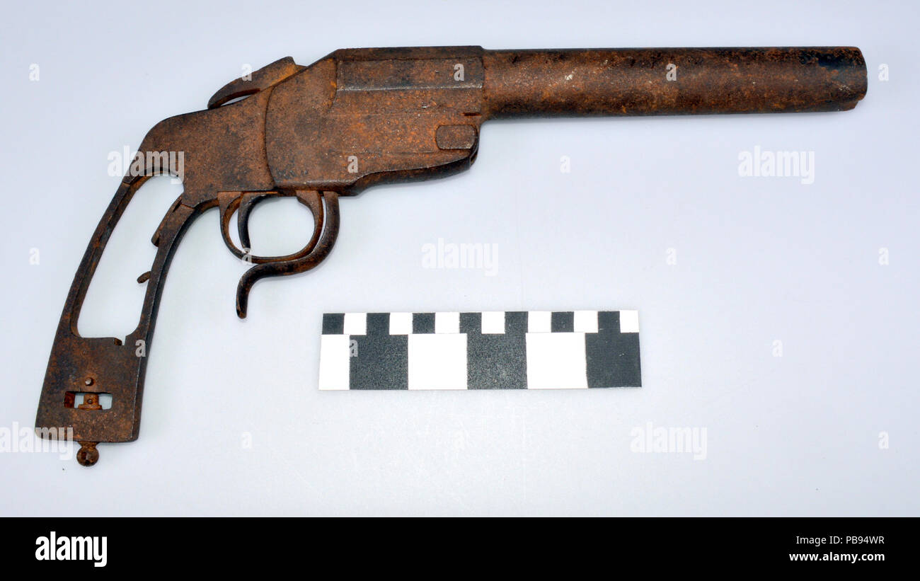 1870 der Erste Weltkrieg Hebel Modell 1894 Deutsche Flare Pistol Stockfoto