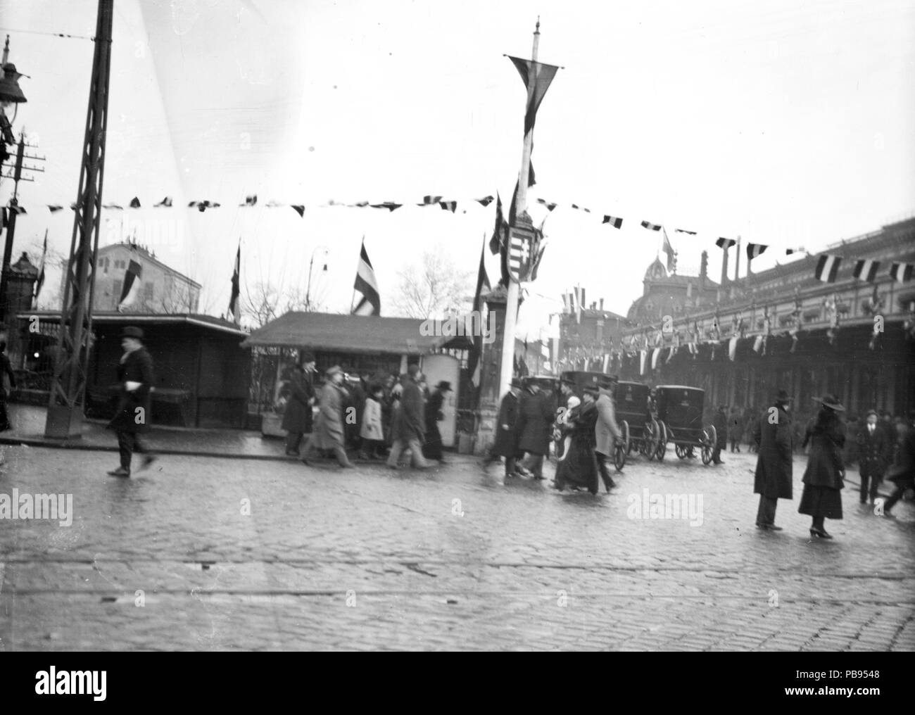 1123 Nyugati (Berlini) tér. 59065 Fortepan Stockfoto