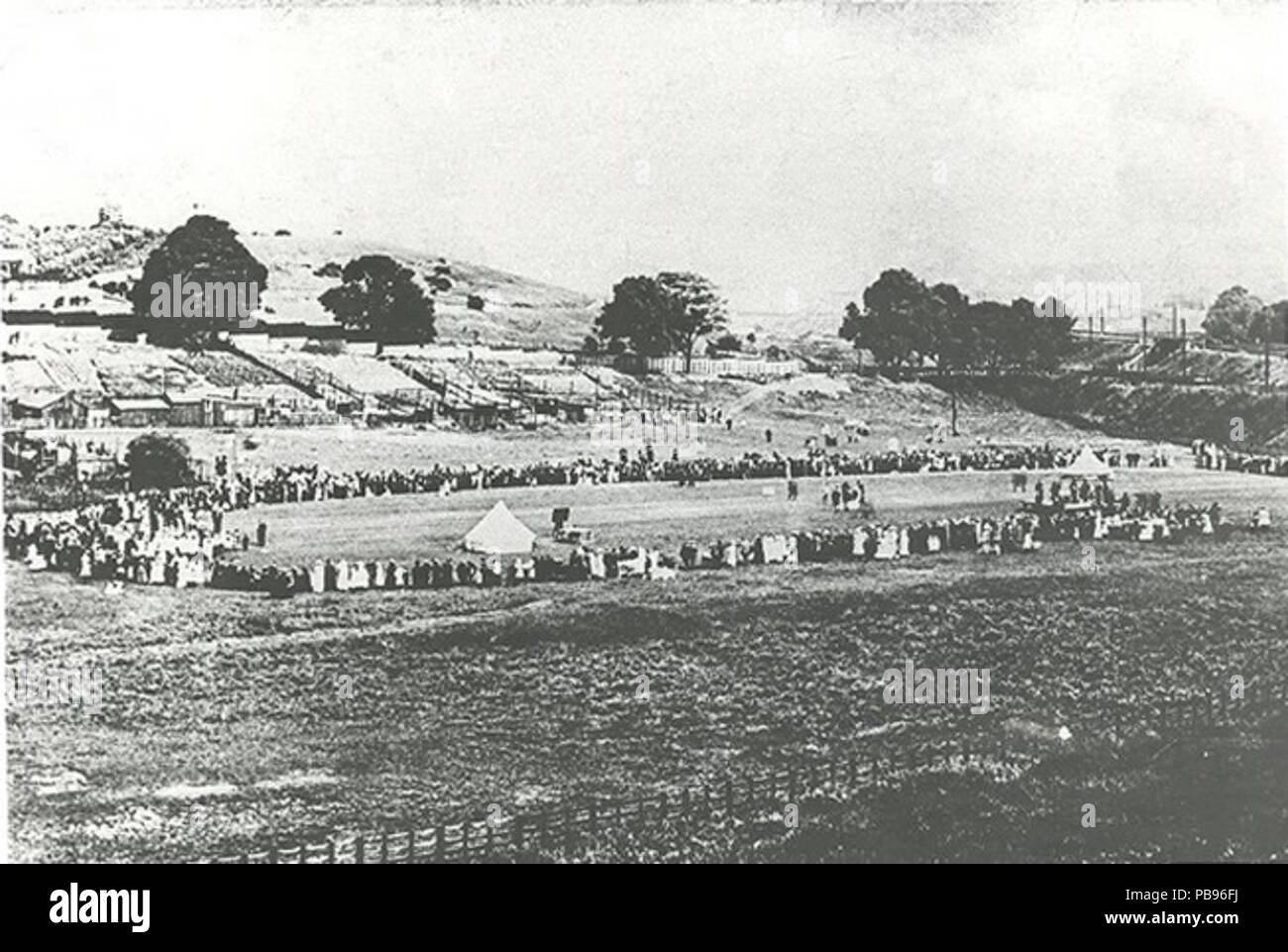 980 Mafeking Tag Feier, Heaton Mersey 1900 (2) Stockfoto