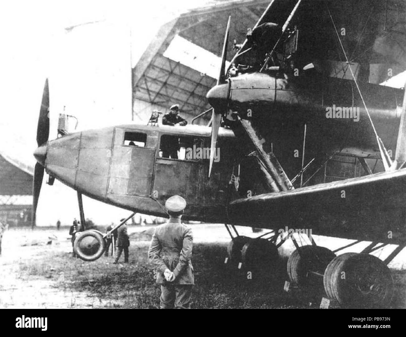 1881 Zeppelin-Staaken R.XIV WW1 Aircraft 2 Stockfoto