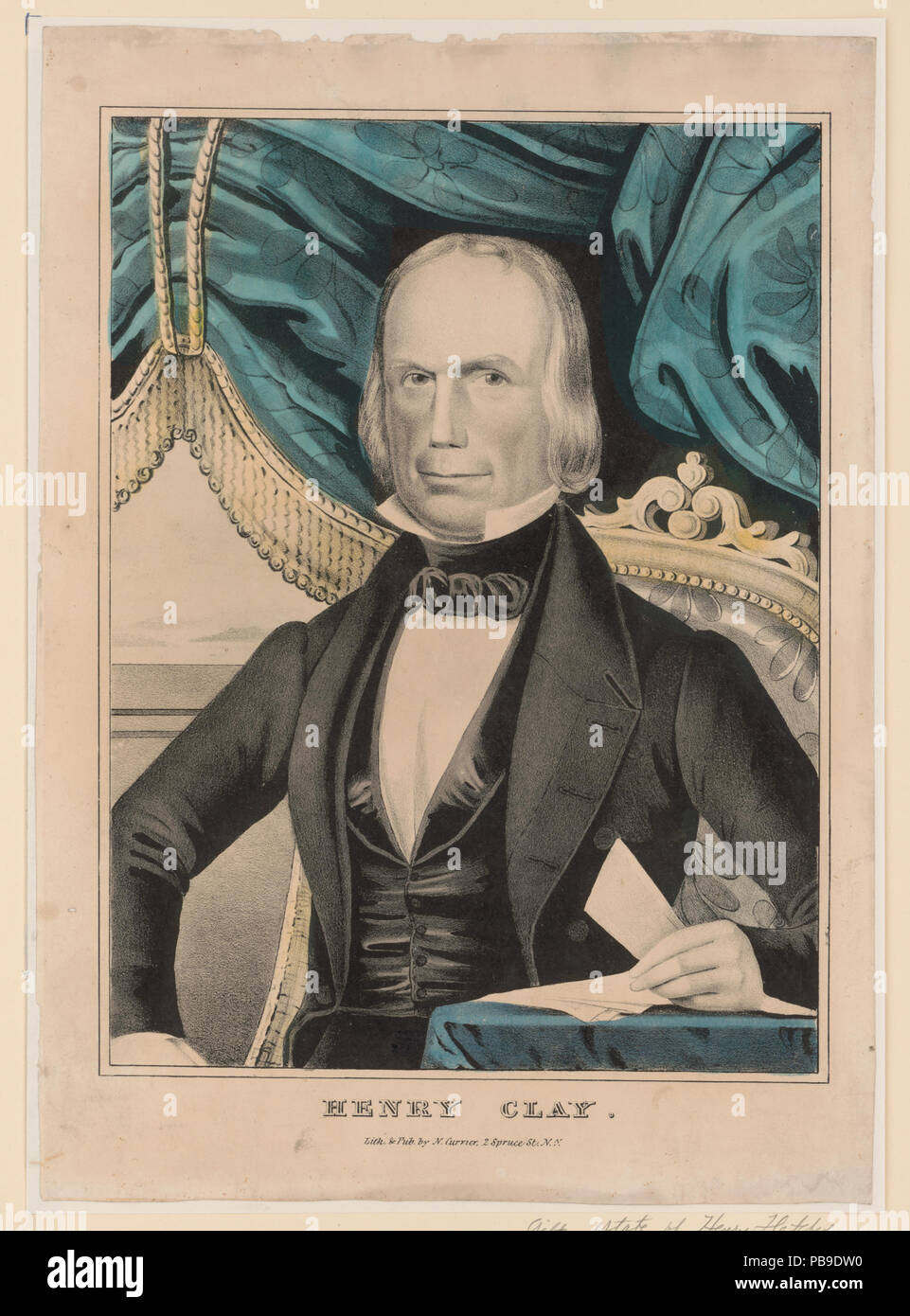 753 Henry Clay LCCN 2002695856 Stockfoto