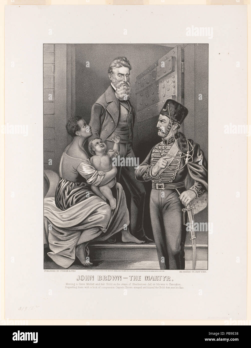 836 Johannes Braun - die Märtyrer LCCN 2002707674 Stockfoto