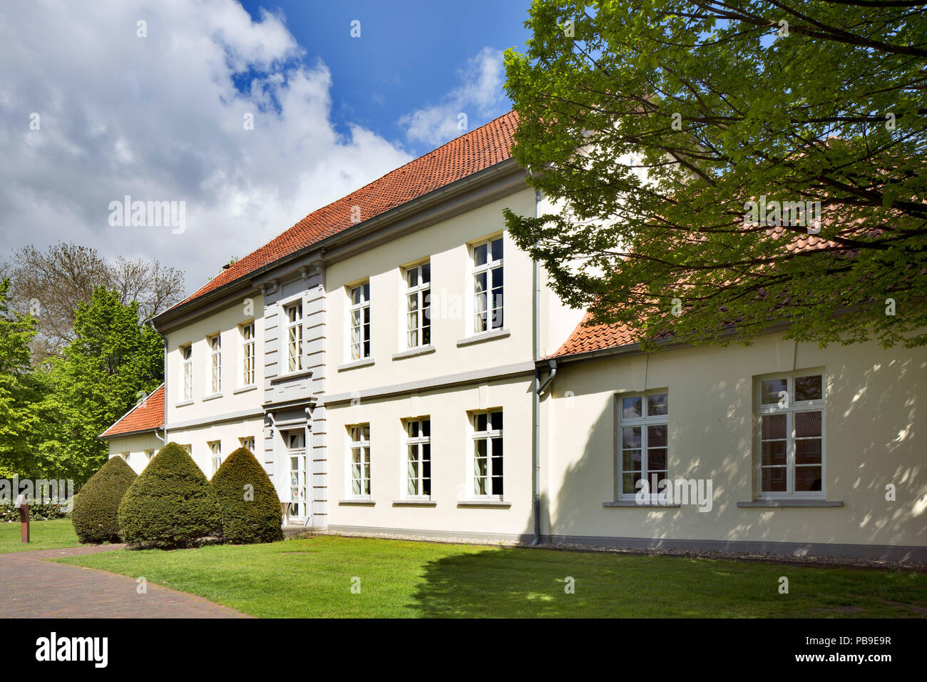 Ehemalige Oldenburg Amtsgericht 1806, später Sitz der Verwaltung des Amtes, Wohnung des Amtes Kapitän und Kataster Stockfoto