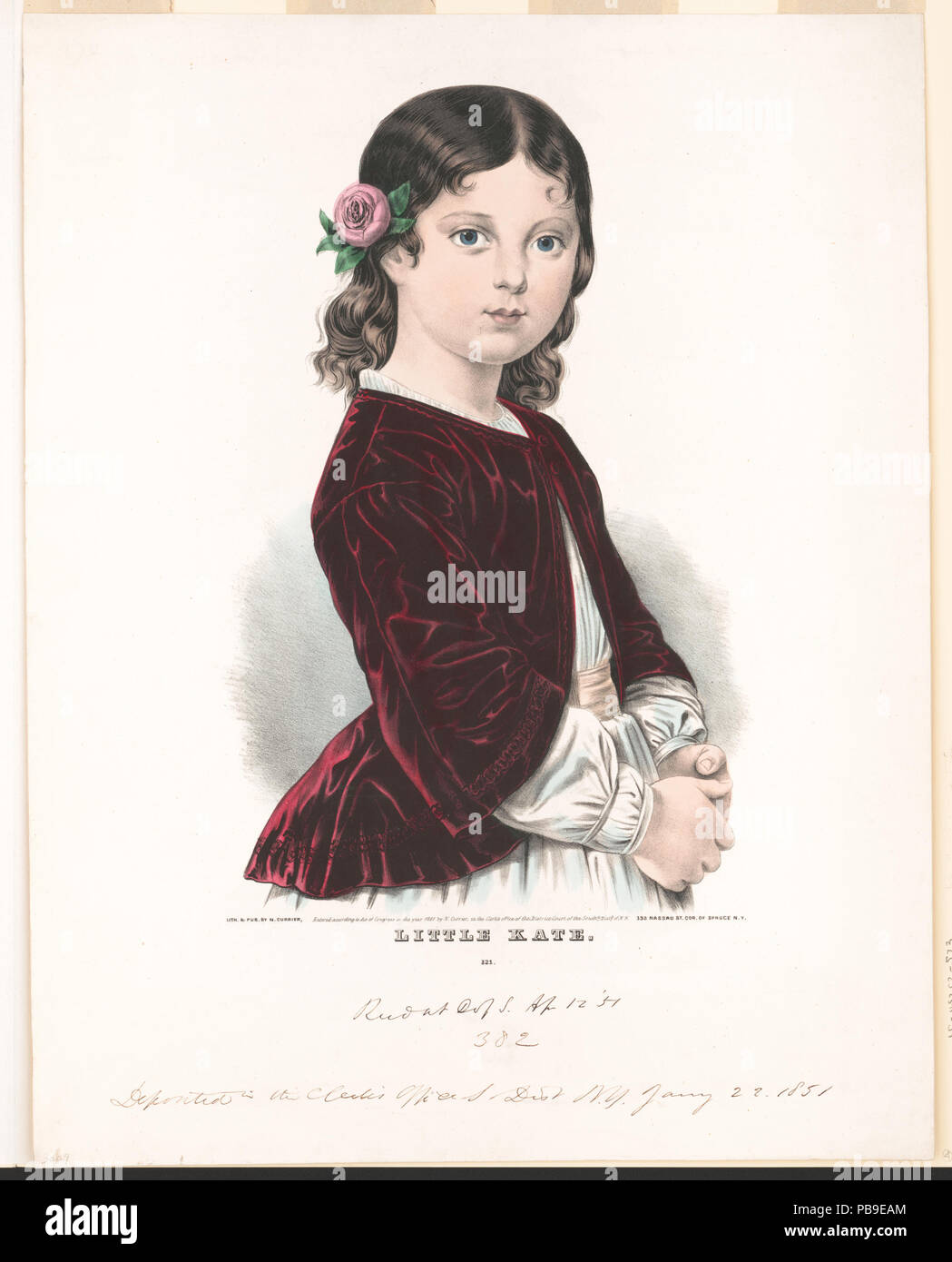926 kleine Kate LCCN 2002708569 Stockfoto