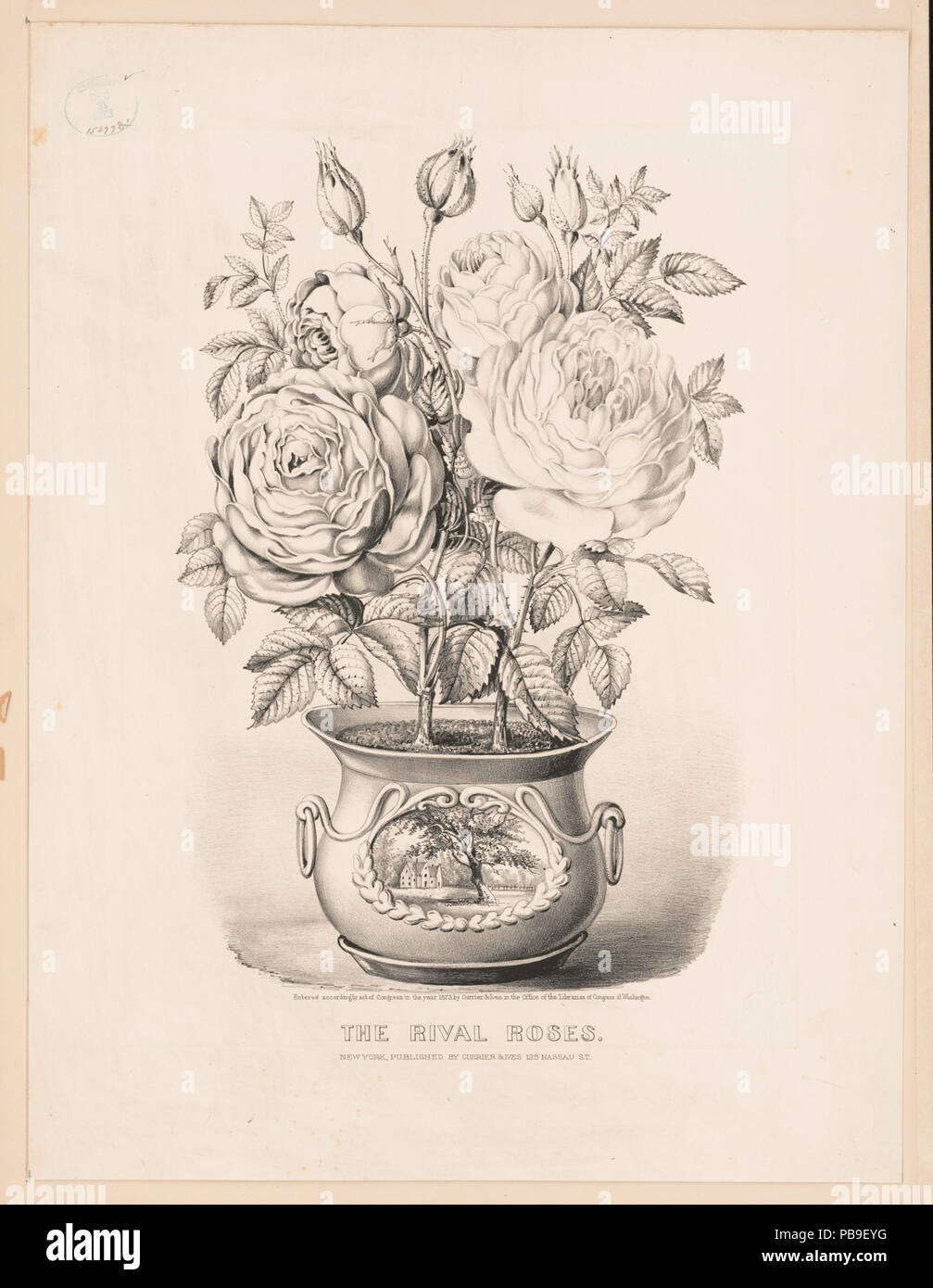 1694 Die rivalisierenden Rosen LCCN 2001703990 Stockfoto