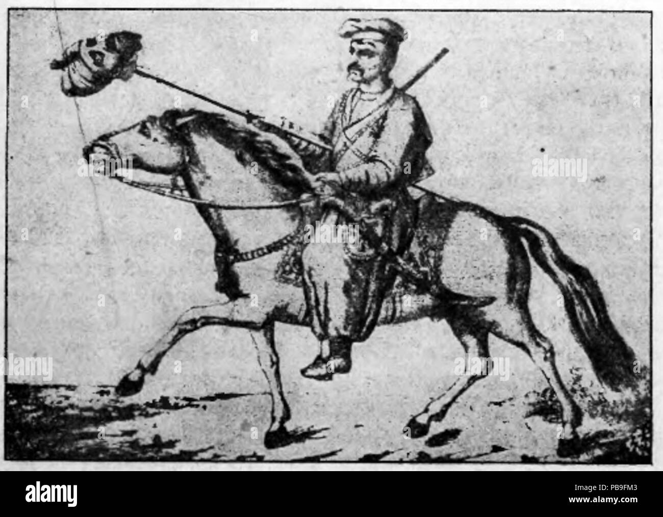 1891 Ілюстрована історія України (1921). c. 157 Stockfoto