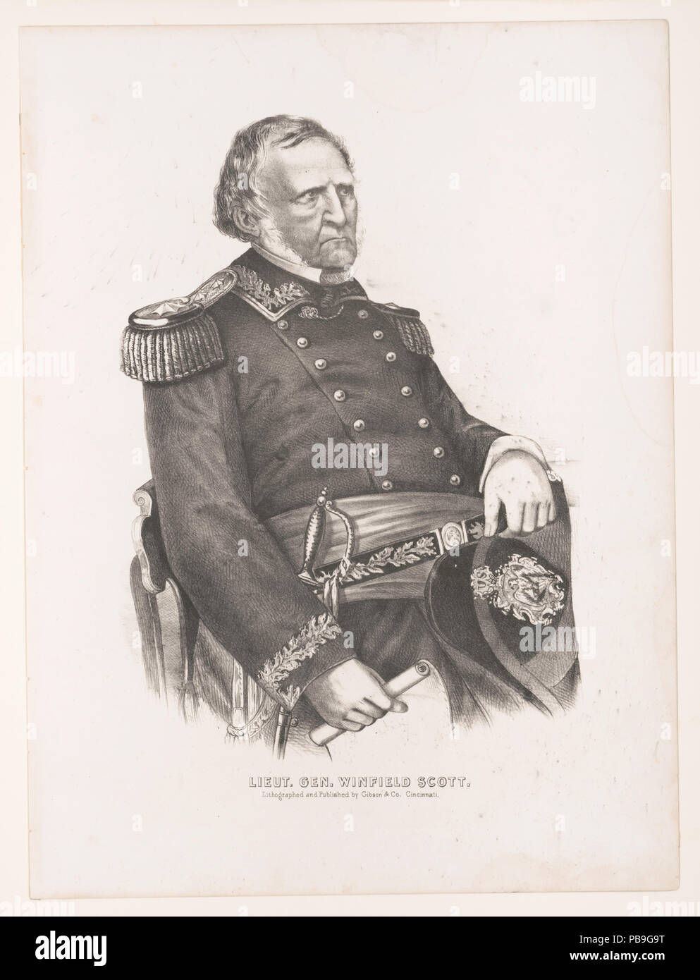 920 Lieut. Gen. Winfield Scott LCCN 2003655658 Stockfoto