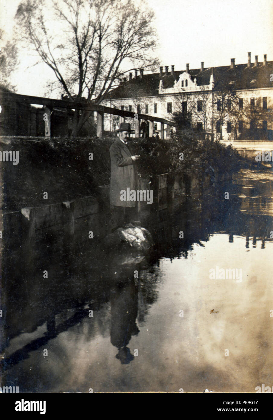 1250 Reflexion Fortepan 100975 Stockfoto