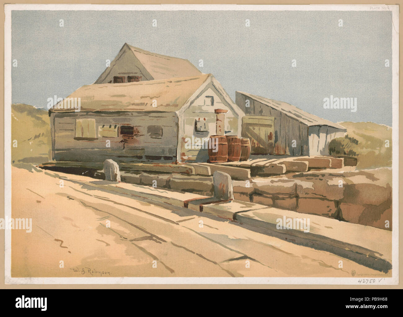 1230 Progressive Studien in Aquarell. Nr. 4 LCCN 2003663935 Stockfoto