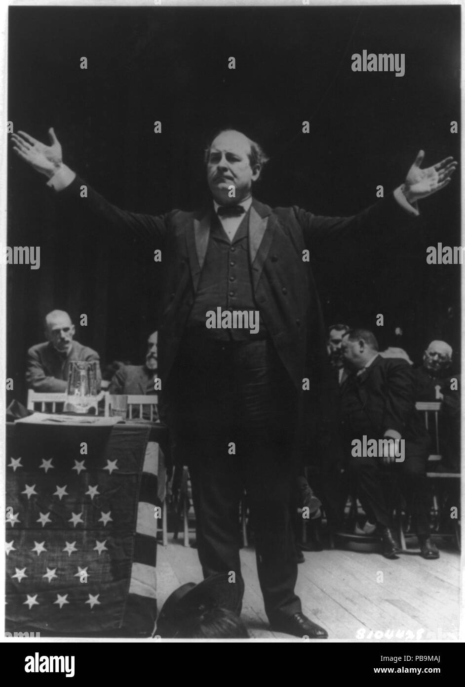 1857 William Jennings Bryan an der 1908 DNC (1) Stockfoto
