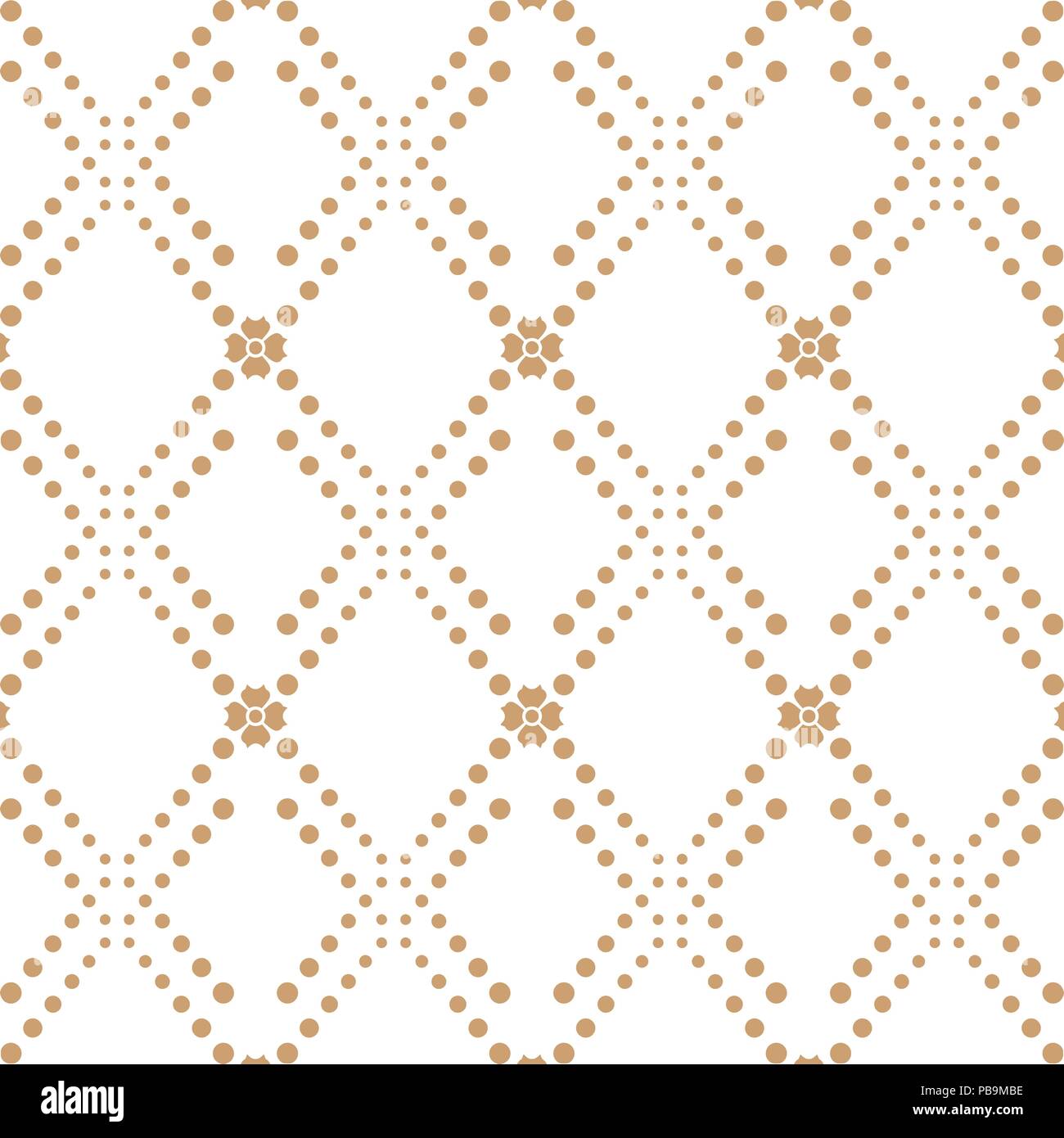 Hintergrund in beige nahtlose Muster Stock Vektor