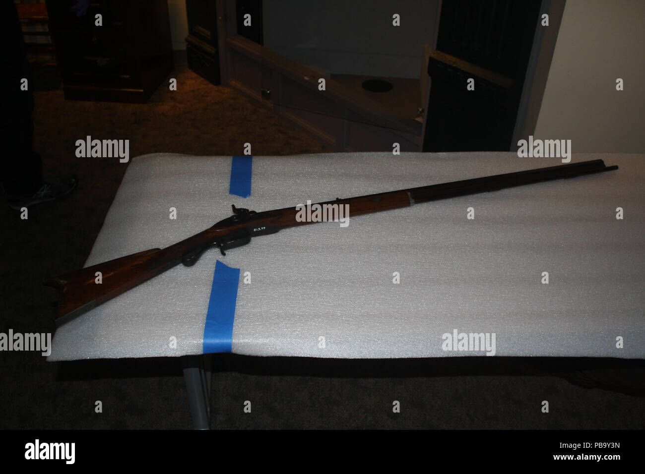 1181 Percussion rifle Stockfoto