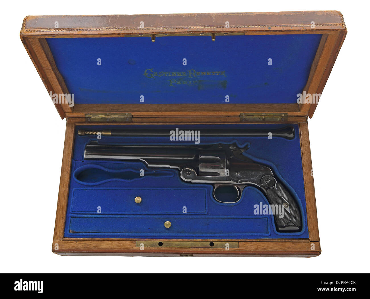 Smith und Wesson neues Modell Nr. 3 centerfire 6-schuss Revolver Stockfoto