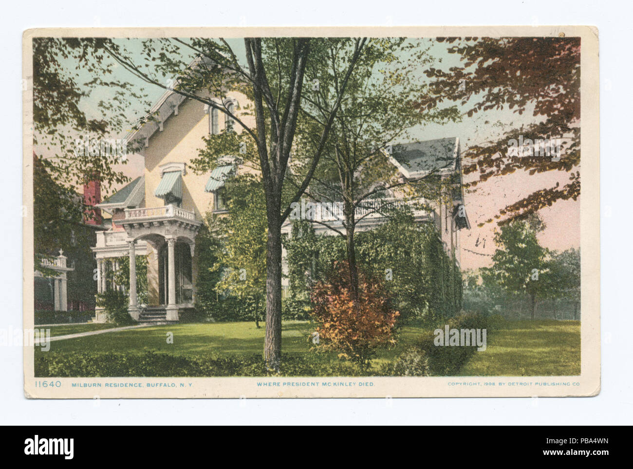 1044 Milburn Residenz, wo Präsident McKinley starb, Büffel, N.Y (Nypl b 12647398-69602) Stockfoto
