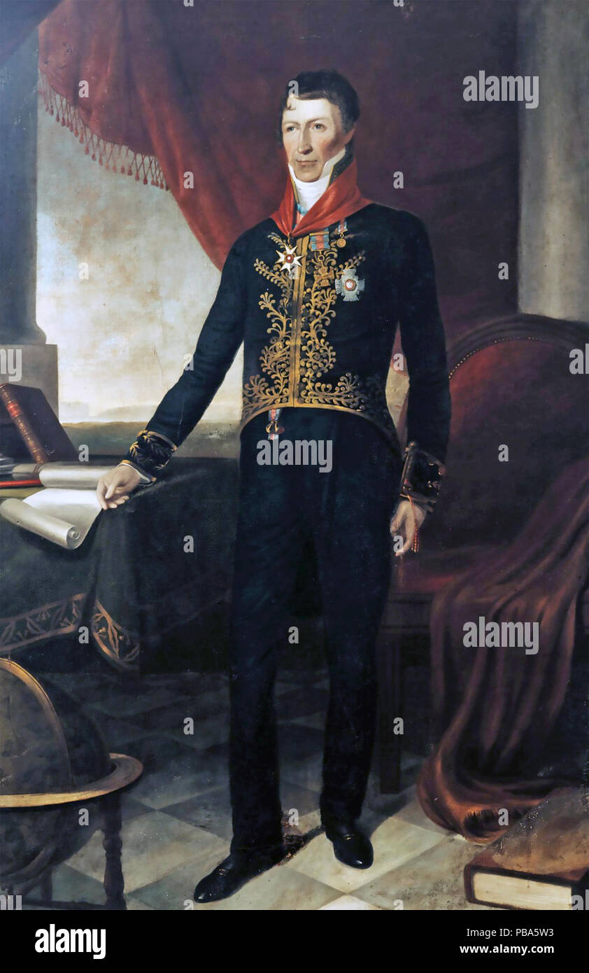 THOMAS BRISBANE (1773-1860) britischer Offizier und Gouverneur von New South Wales 1821-1825 Stockfoto