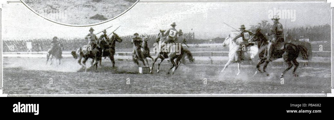 1063 montiert Kartoffel Rennen Stockfoto