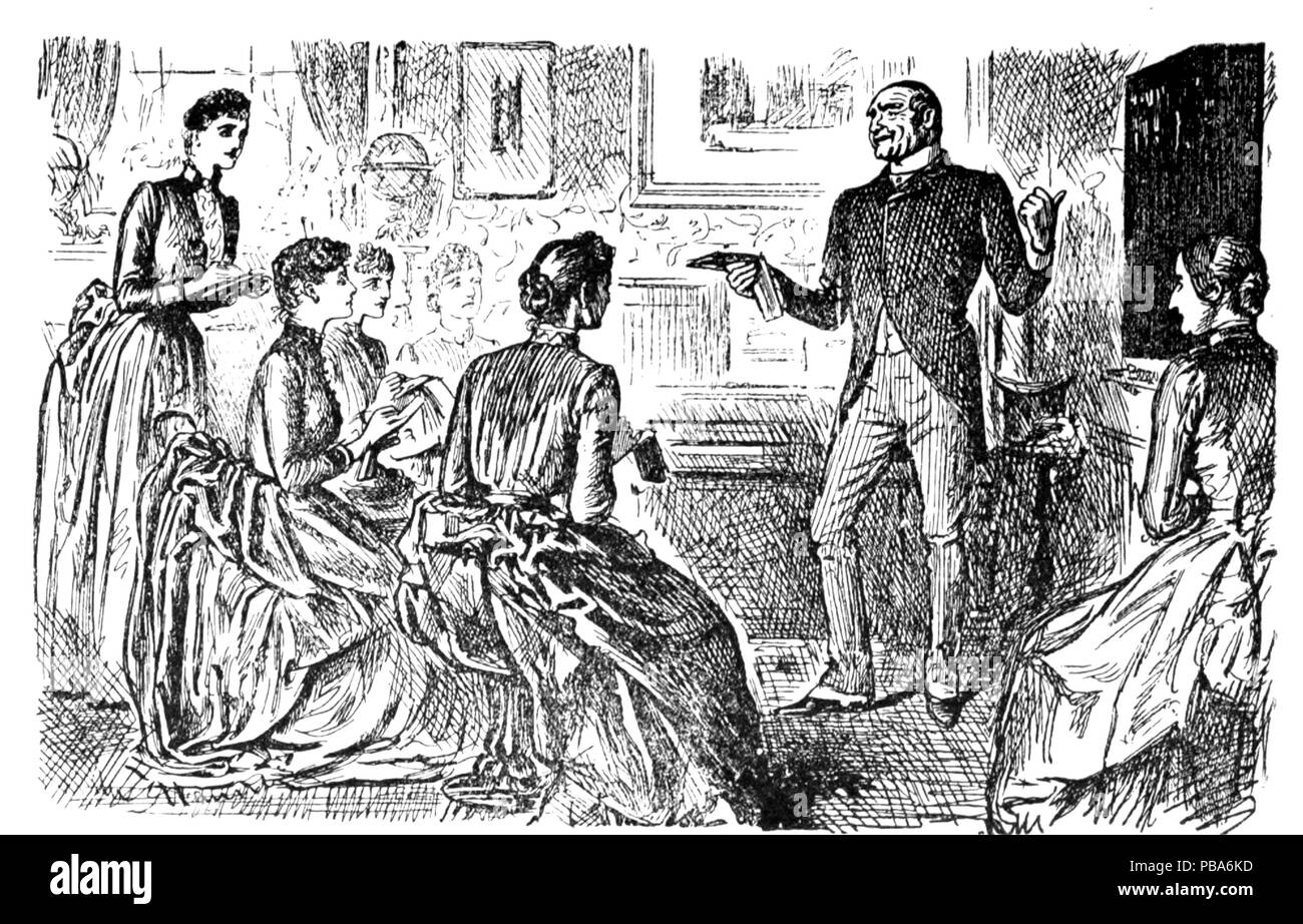 1065 Herrn Punch Buch von Sport (Abbildung Seite 171) Stockfoto