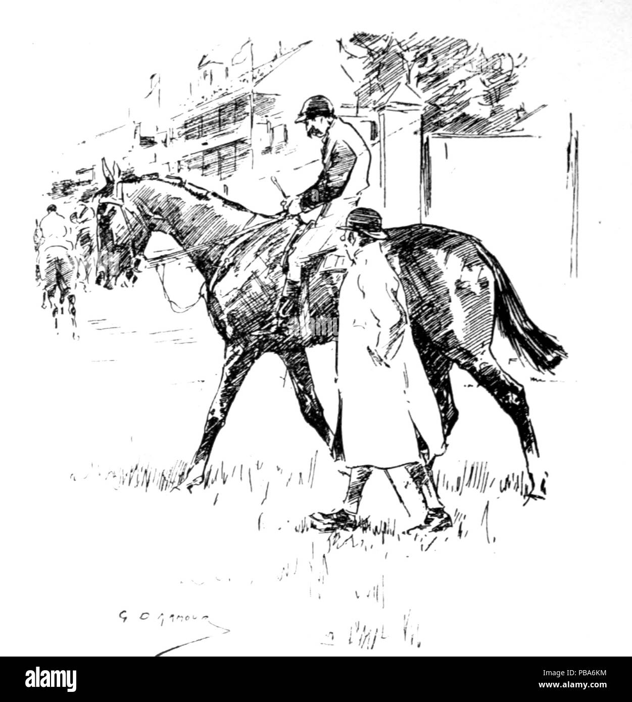 1065 Herrn Punch Buch von Sport (Abbildung Seite 178) Stockfoto