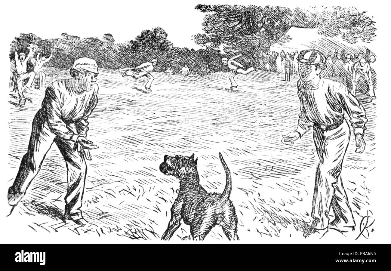 1065 Herrn Punch Buch von Sport (Abbildung Seite 27). Stockfoto