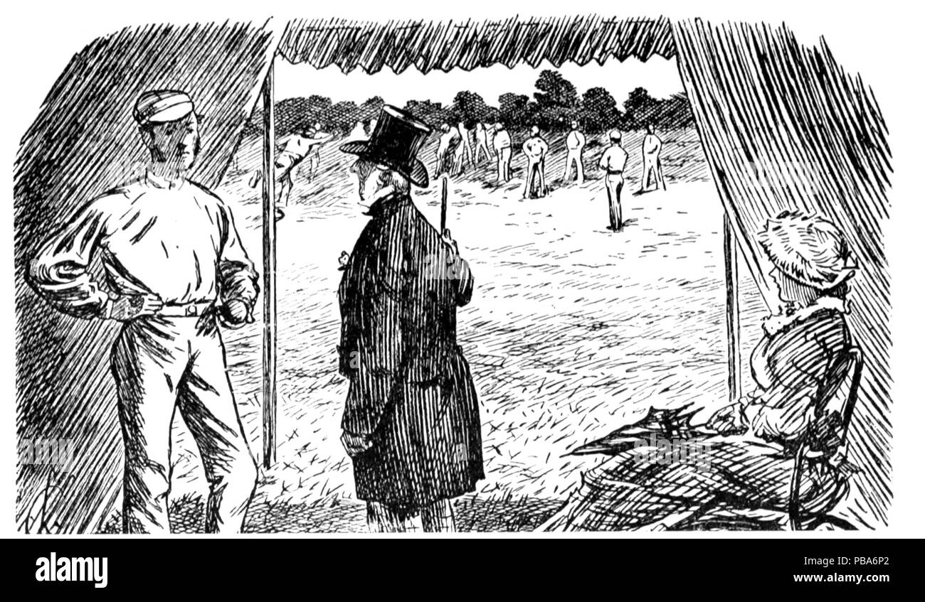 1065 Herrn Punch Buch von Sport (Abbildung Seite 49). Stockfoto