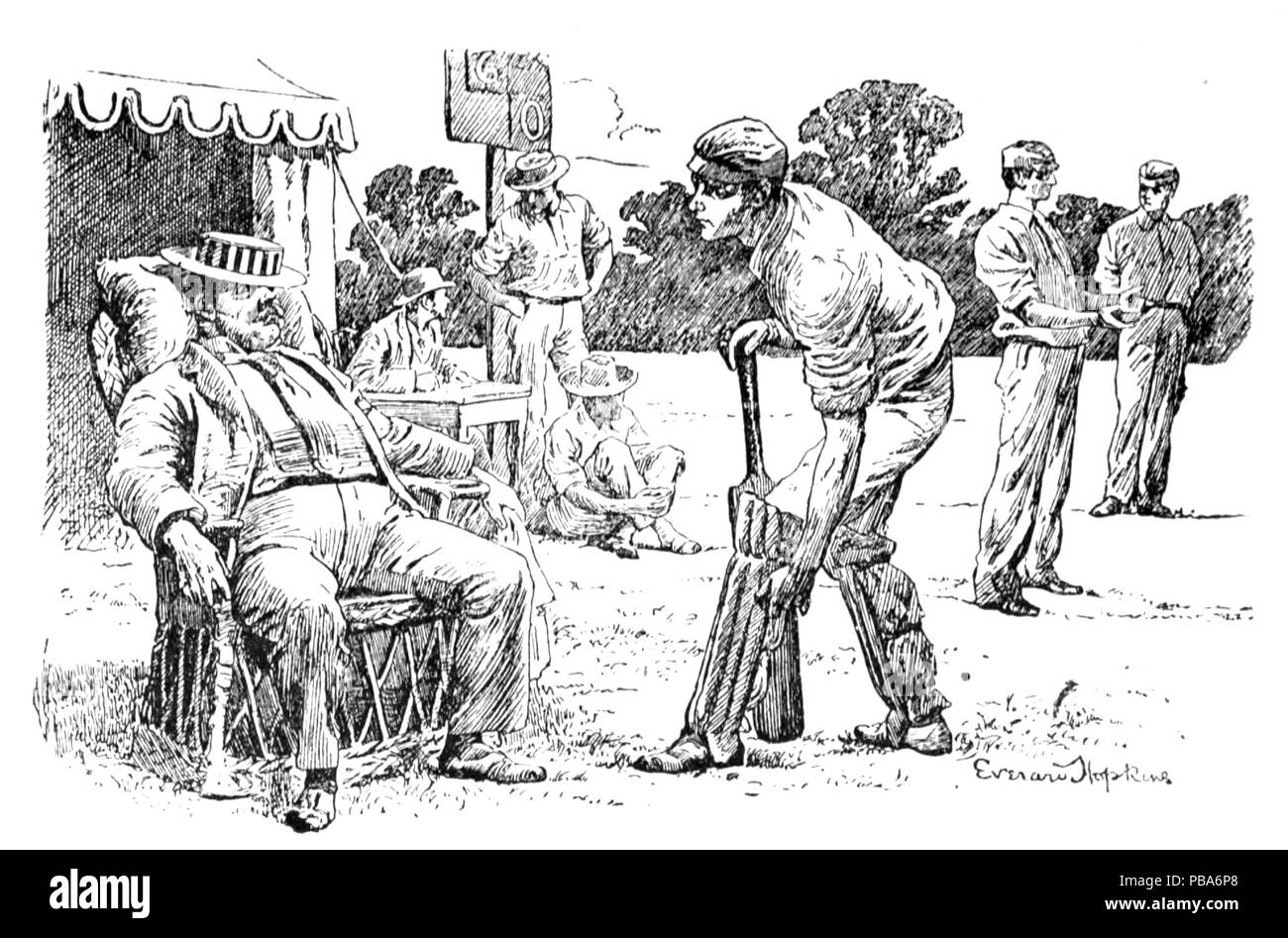 1065 Herrn Punch Buch von Sport (Abbildung Seite 53). Stockfoto