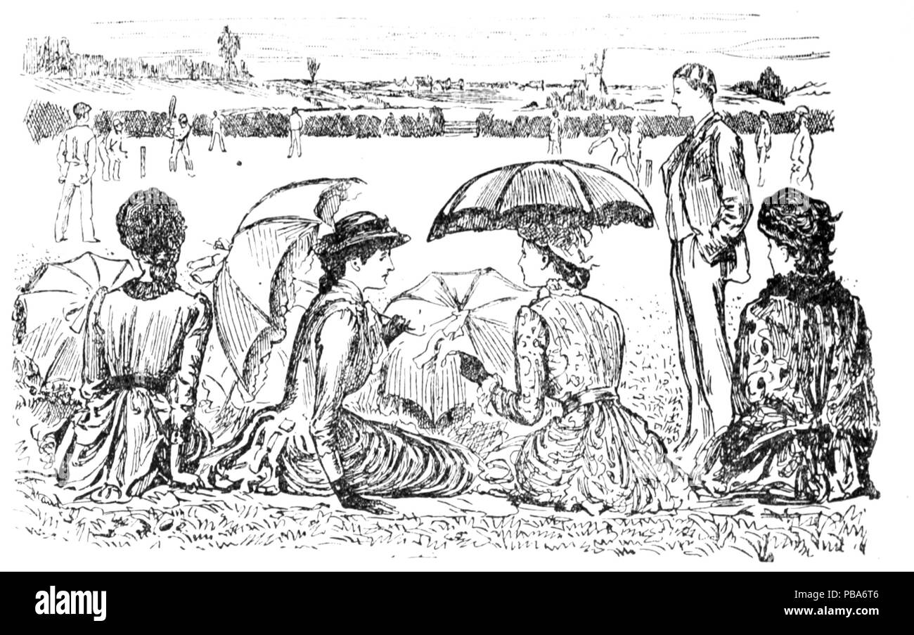 1065 Herrn Punch Buch von Sport (Abbildung Seite 75). Stockfoto