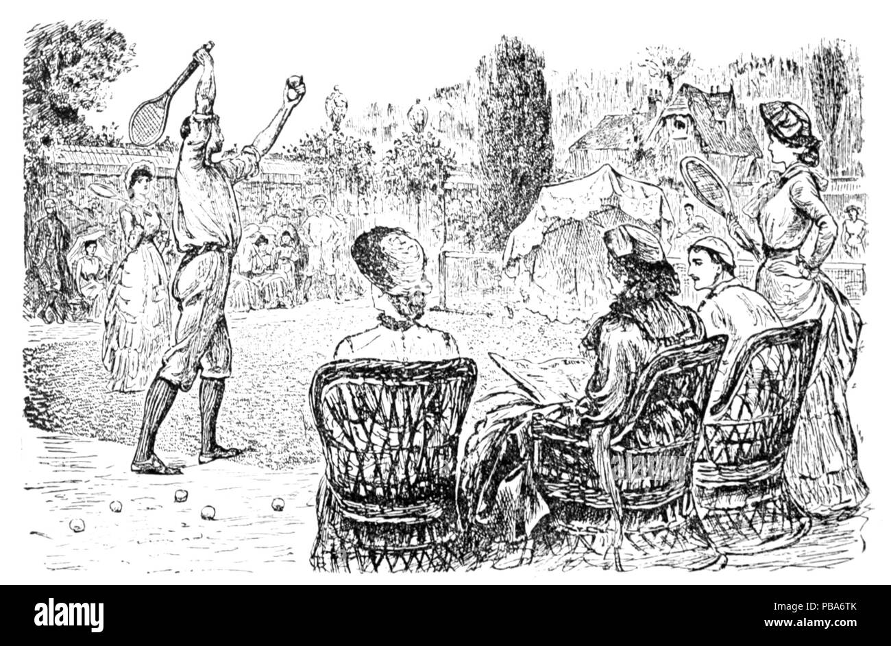 1066 Herrn Punch Buch von Sport (Abbildung Seite 90). Stockfoto