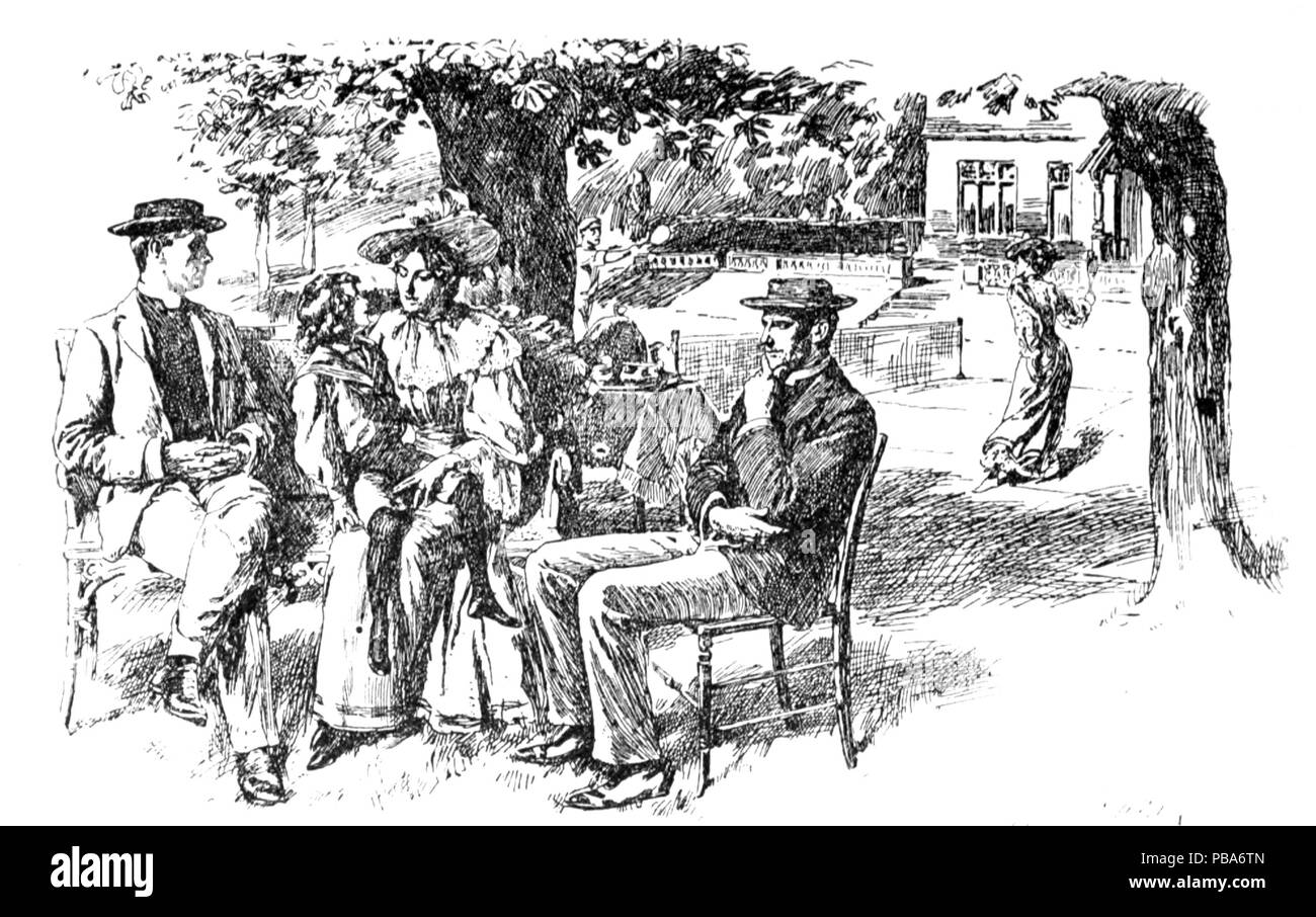 1066 Herrn Punch Buch von Sport (Abbildung Seite 89). Stockfoto