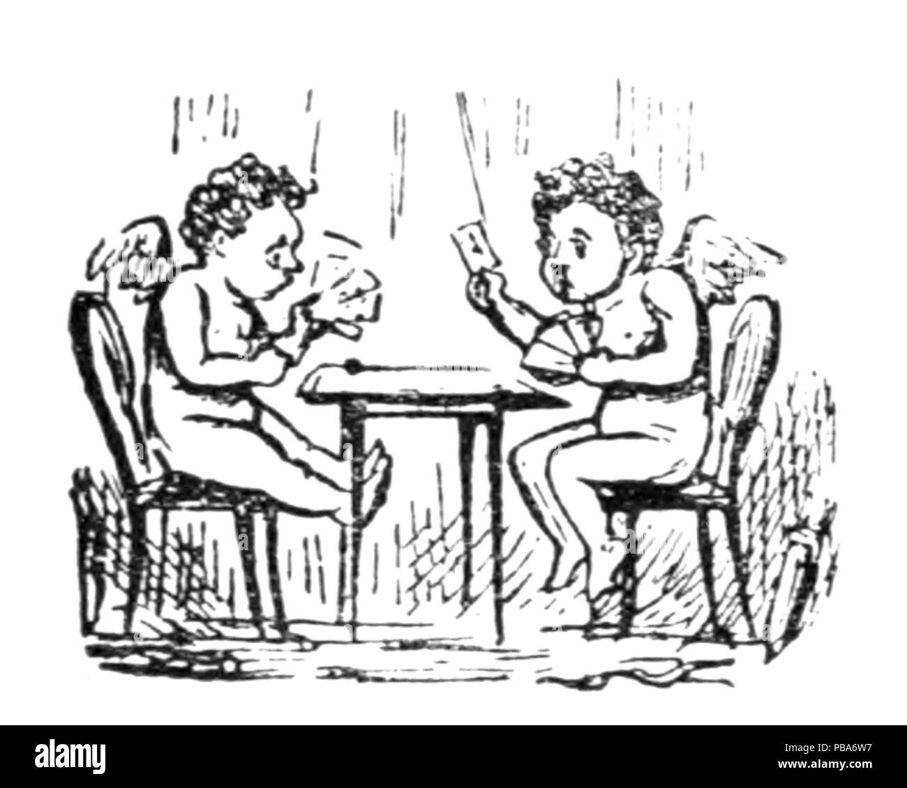 1066 Herrn Punch Buch von Sport (Abbildung Seite 97 D) Stockfoto