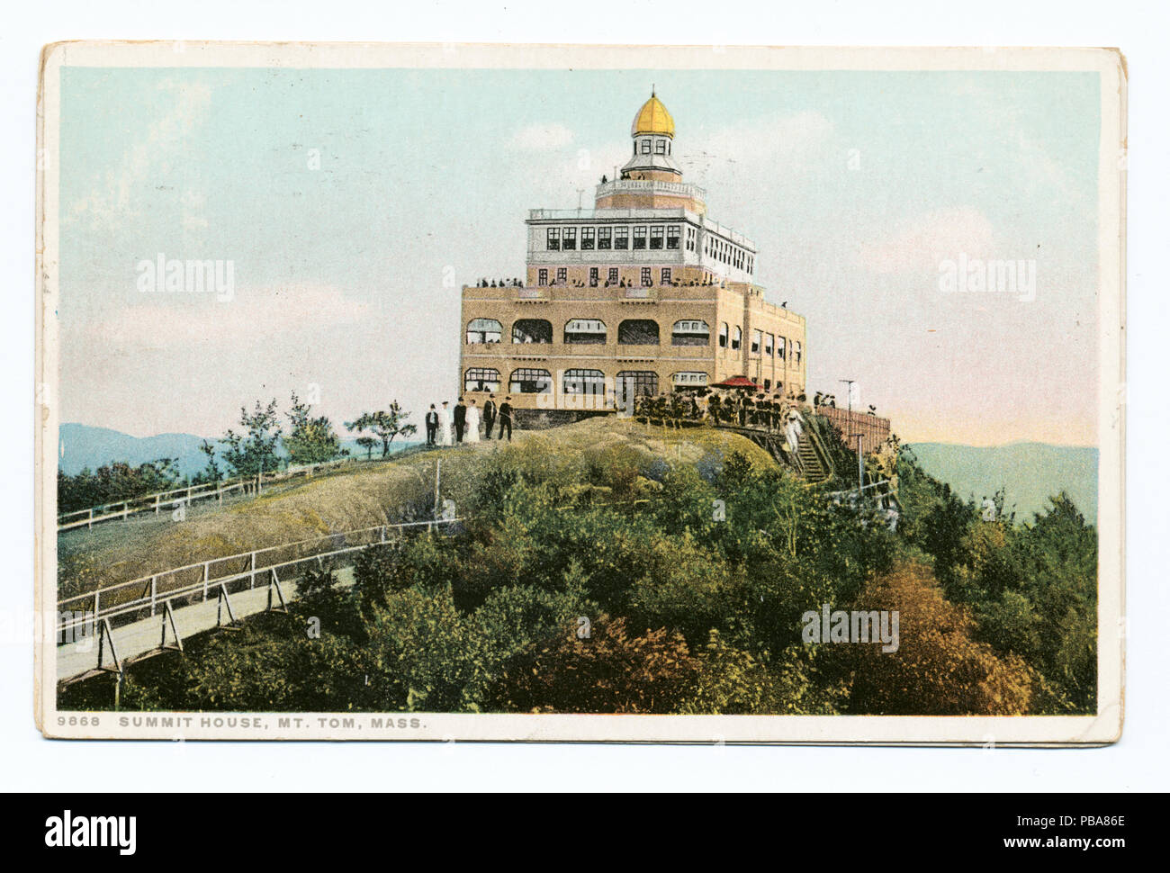 1069 Mt. Tom Gipfel Haus, Holyoke, Masse (Nypl b 12647398-68559) Stockfoto