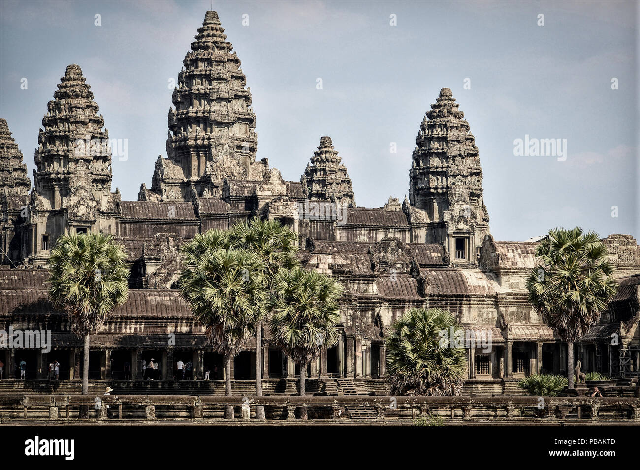 Angkor archäologischer Park Stockfoto