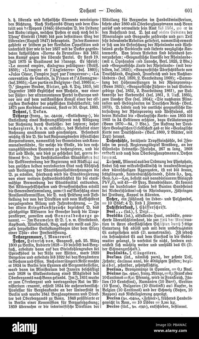 1036 Meyers b4 s0601 Stockfoto