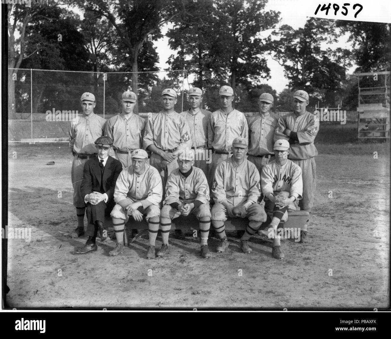 1040 Miami Universität Baseball Team (1915) (3192185814) Stockfoto