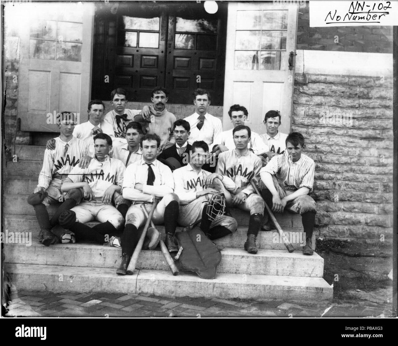 1040 Miami Universität Baseball Team 1894 (3192657506) Stockfoto