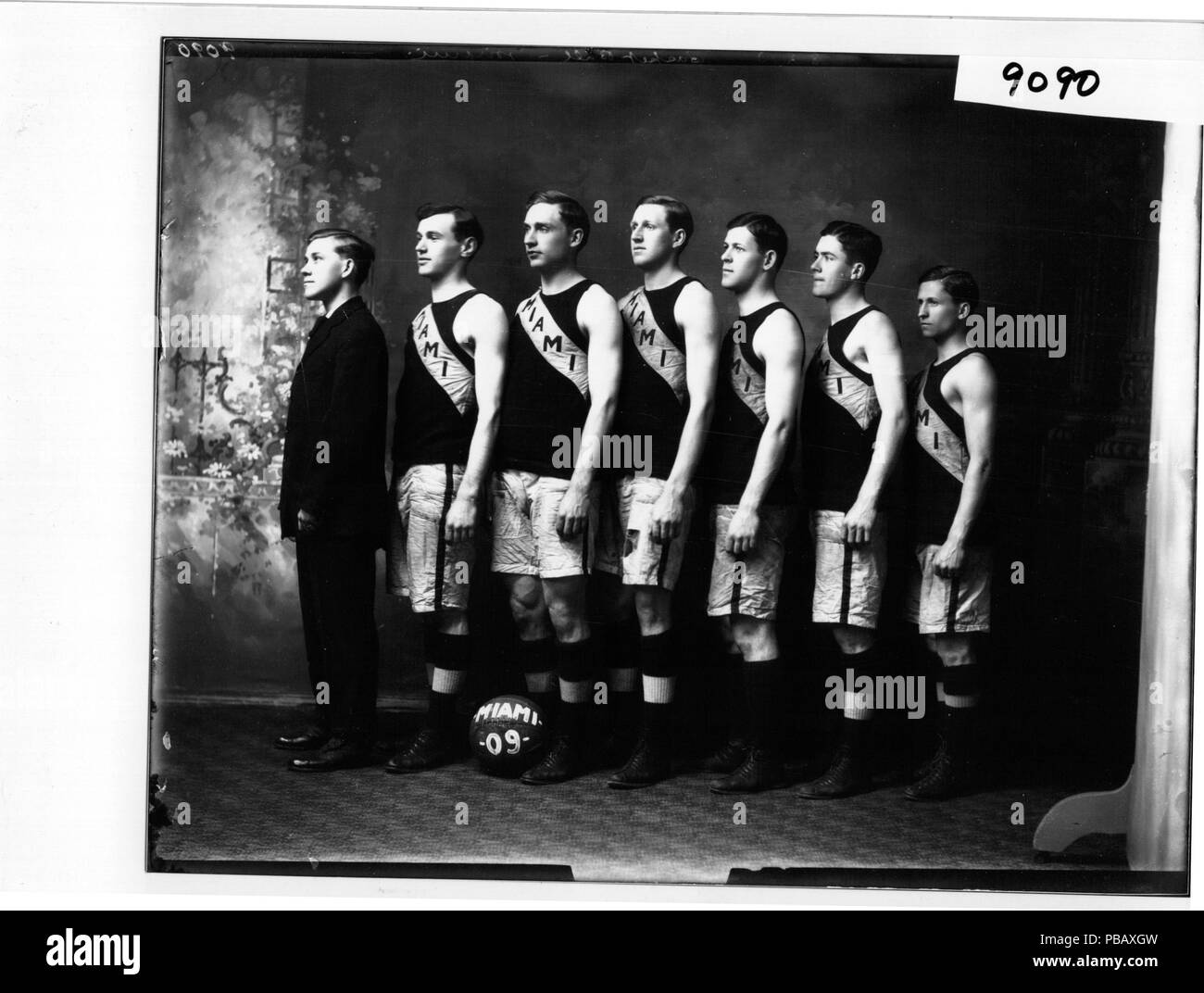 1040 Miami Universität Basketball team 1909 (3192301444) Stockfoto