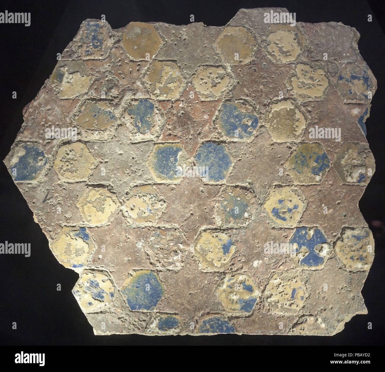 Anonyme/' Fliesenboden', Ende des 15. Jahrhunderts. Stockfoto