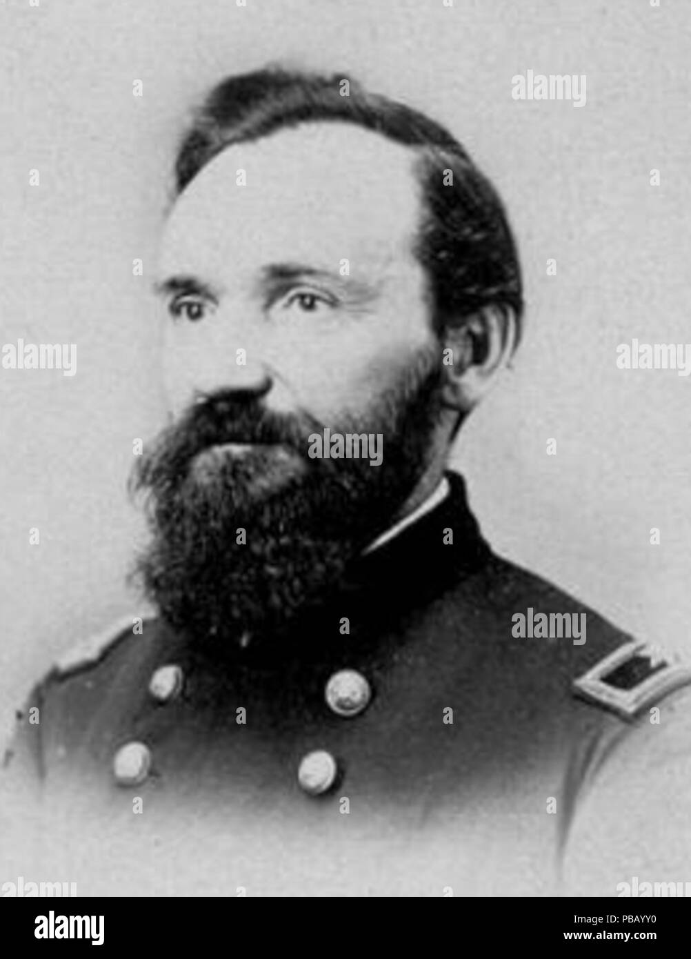 . Englisch: Morgan Lewis Smith, eine Union Brigadier General im Amerikanischen Bürgerkrieg zwischen 1861 und 1865 1052 MLSmith Stockfoto
