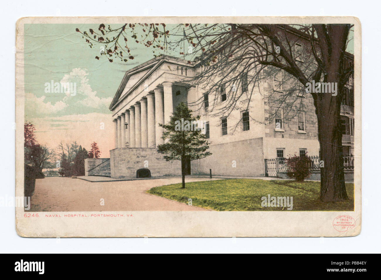 1084 Naval Hospital, Portsmouth, Va (Nypl b 12647398-62708) Stockfoto