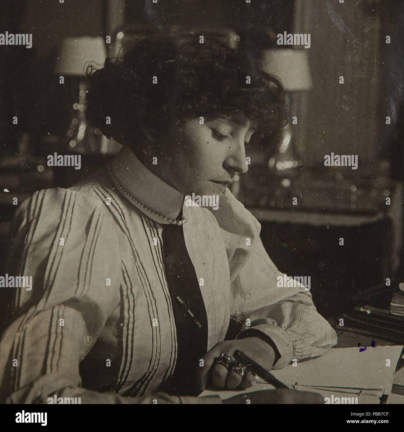 Portrait von Colette (1873-1954). Museum: private Sammlung. Stockfoto