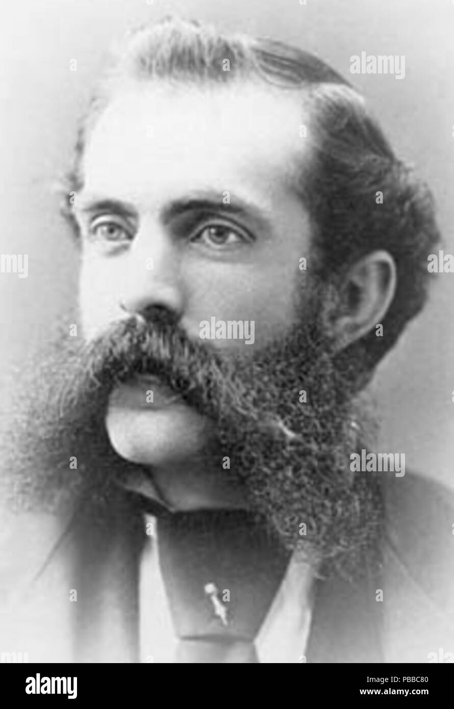 1142 Orson Bennett Johnson Stockfoto
