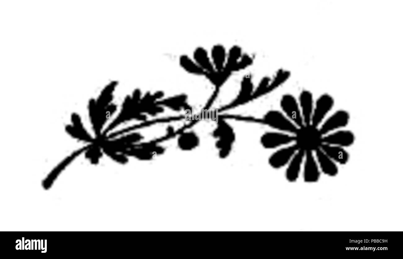 1143 Orzeszkowa - Melancholicy ornament 2 Stockfoto