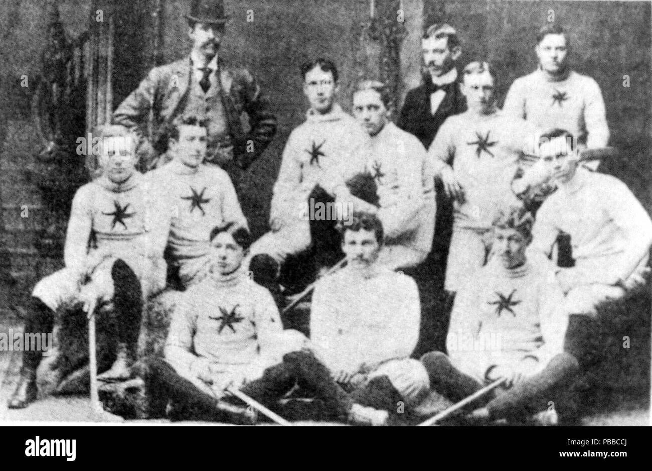1144 Ottawa Hockey Club 1895 Stockfoto