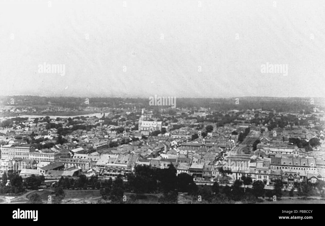1144 Ottawa 1891, Blick vom Gebäude des Parlaments Stockfoto