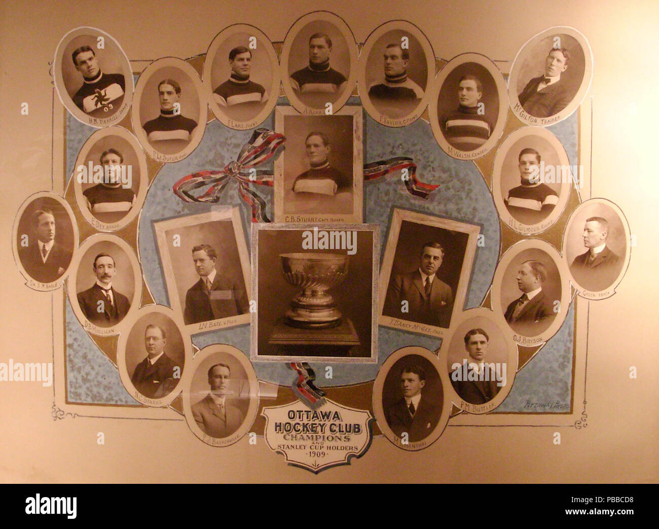1144 Ottawa-Hockey-Club, Agra Stockfoto
