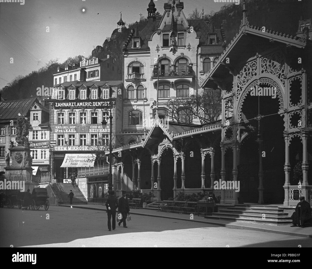 1190 Piac kolonád. 17845 Fortepan Stockfoto