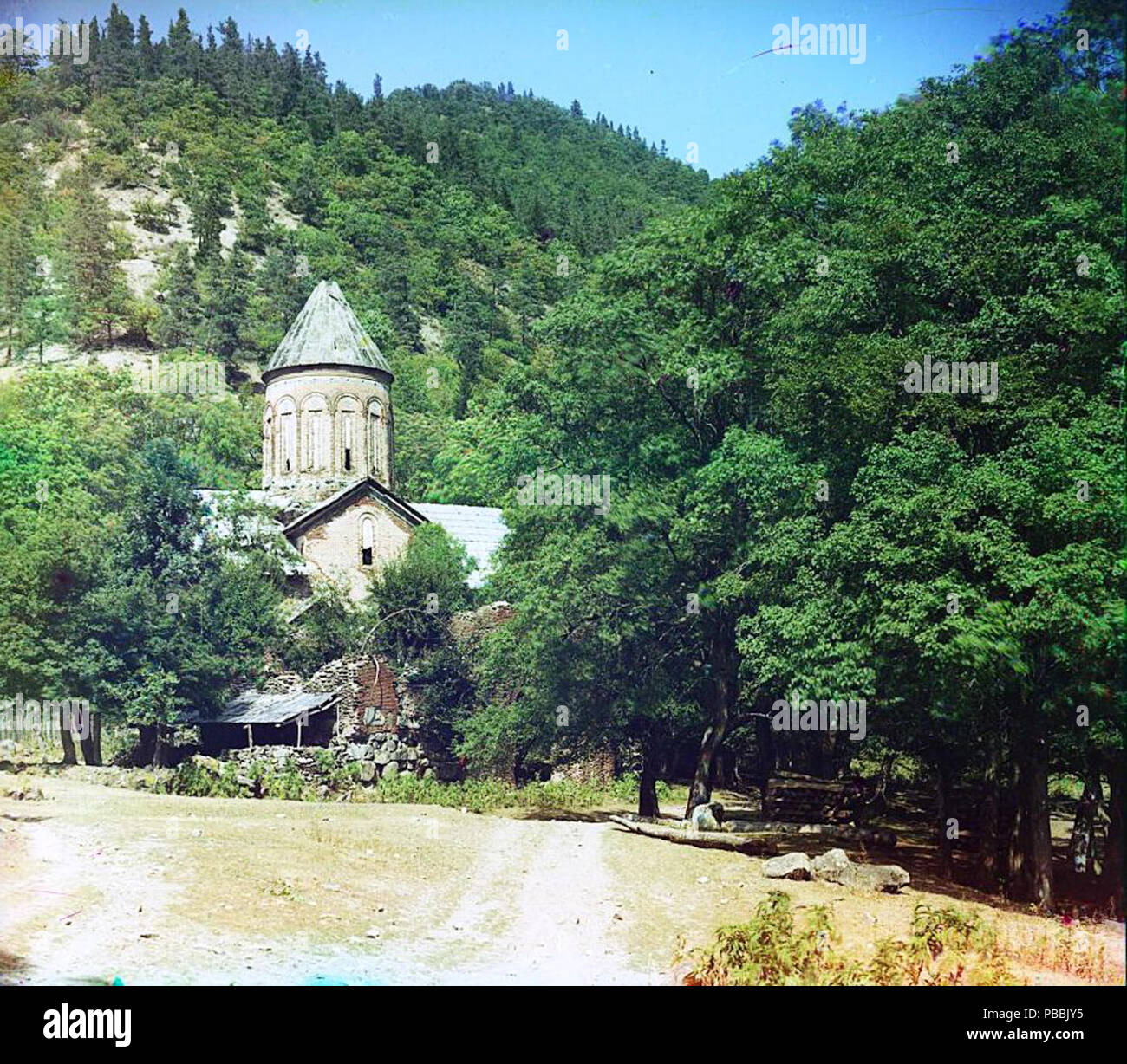 1231 Prokudin - timotisubani gorsky. Stockfoto